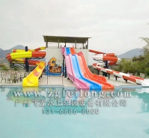 四川西昌水上樂園設備，組合滑梯、真空造浪池、這個夏天讓我們一起興風作浪吧！