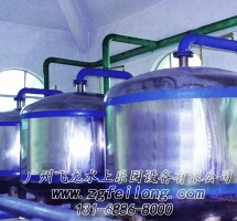 大型水上樂園設(shè)備水處理-不銹鋼過濾器機房
